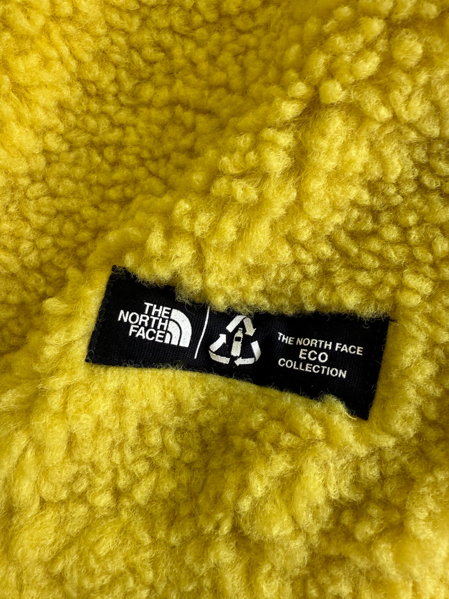 【新品】THE NORTH FACE Utility Fleece Jacket イエロー×パープル メンズL(100) ノースフェイス ホワイトレーベル ボアフリースジャケット