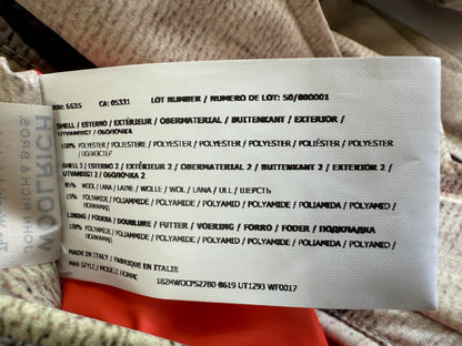 WOOLRICH × GRIFFIN（ウールリッチ × グリフィン）ATLANTIC SMOCK リバーシブル ダウンジャケット Mサイズ／カモ×レッド バッファローチェック／MADE IN ITALY