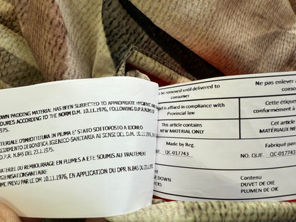 WOOLRICH × GRIFFIN（ウールリッチ × グリフィン）ATLANTIC SMOCK リバーシブル ダウンジャケット Mサイズ／カモ×レッド バッファローチェック／MADE IN ITALY