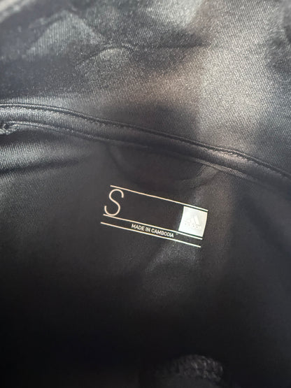 Adidas D2M トラックジャケット S ブラック スリーストライプ climallite トレーニングジャケット