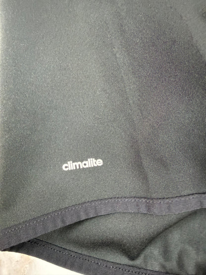 Adidas D2M トラックジャケット S ブラック スリーストライプ climallite トレーニングジャケット