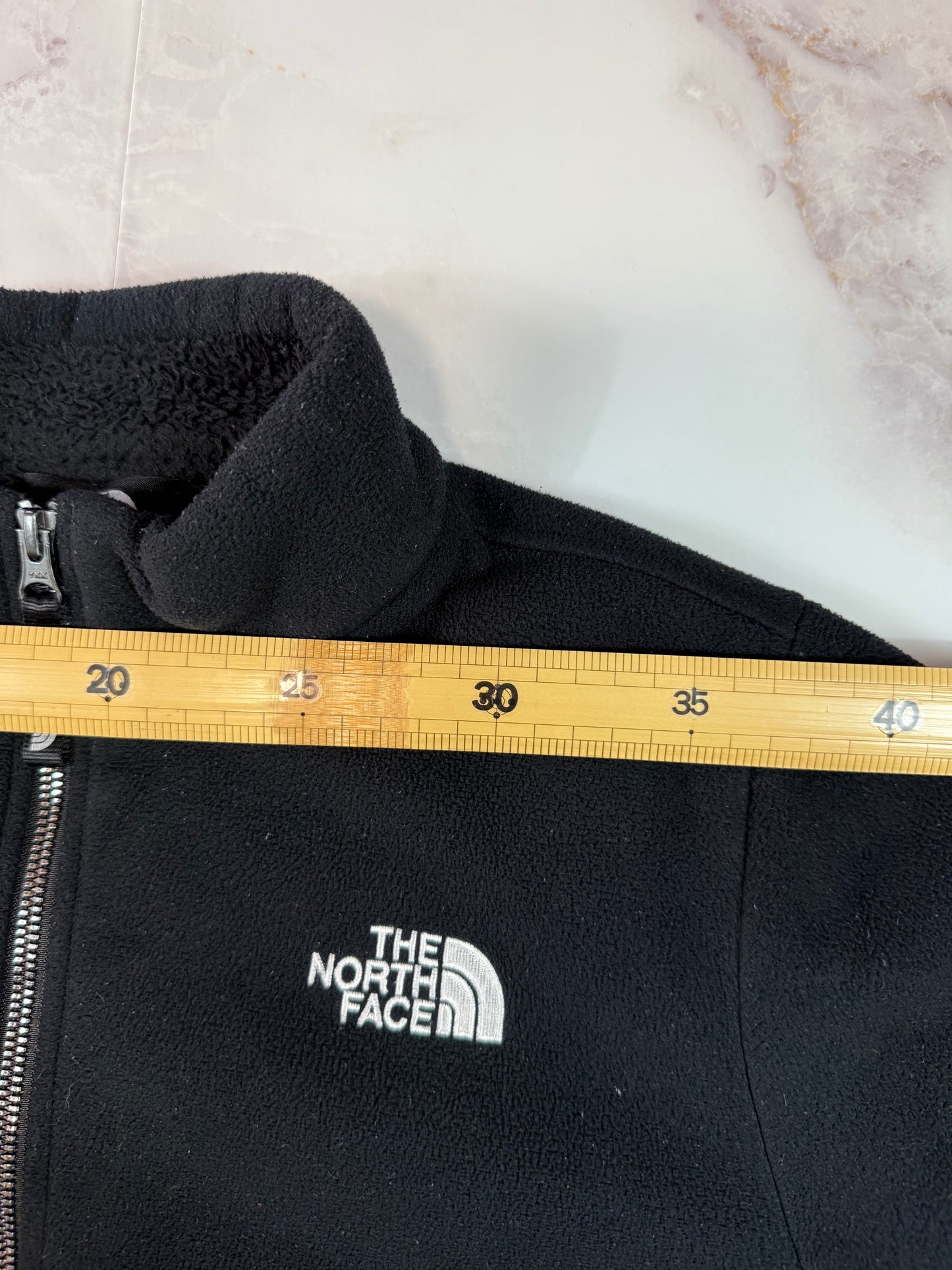 【THE NORTH FACE】フリースジャケット ブラック キッズ160 ジップアップ アウトドア