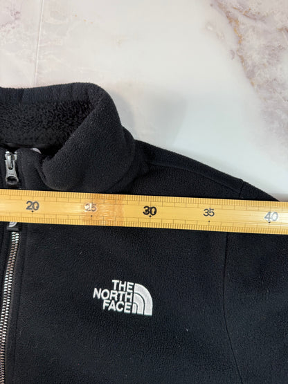 【THE NORTH FACE】フリースジャケット ブラック キッズ160 ジップアップ アウトドア