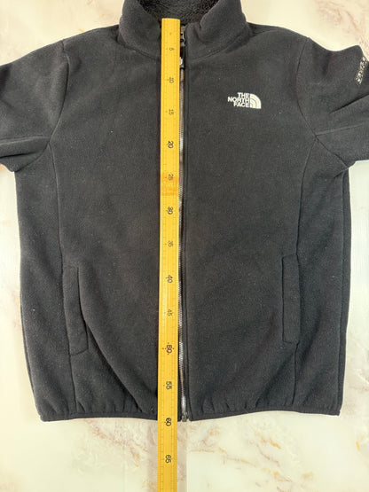 【THE NORTH FACE】フリースジャケット ブラック キッズ160 ジップアップ アウトドア