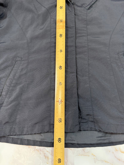 THE NORTH FACE ノースフェイス フード付き シェルジャケット ブラック 90 Sサイズ相当 ナイロンジャケット アウトドア メンズ レディース