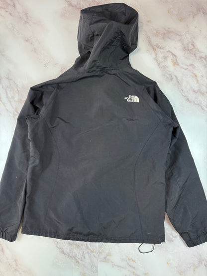 THE NORTH FACE ノースフェイス フード付き シェルジャケット ブラック 90 Sサイズ相当 ナイロンジャケット アウトドア メンズ レディース