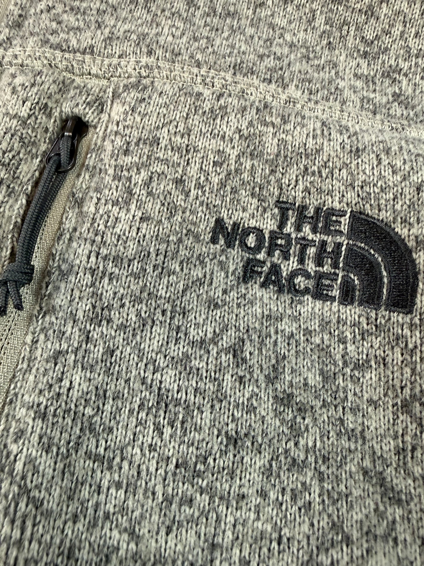 THE NORTH FACE ノースフェイス ハーフジップ フリース ジャケット メンズL グレー NF0A33R7 アウトドア