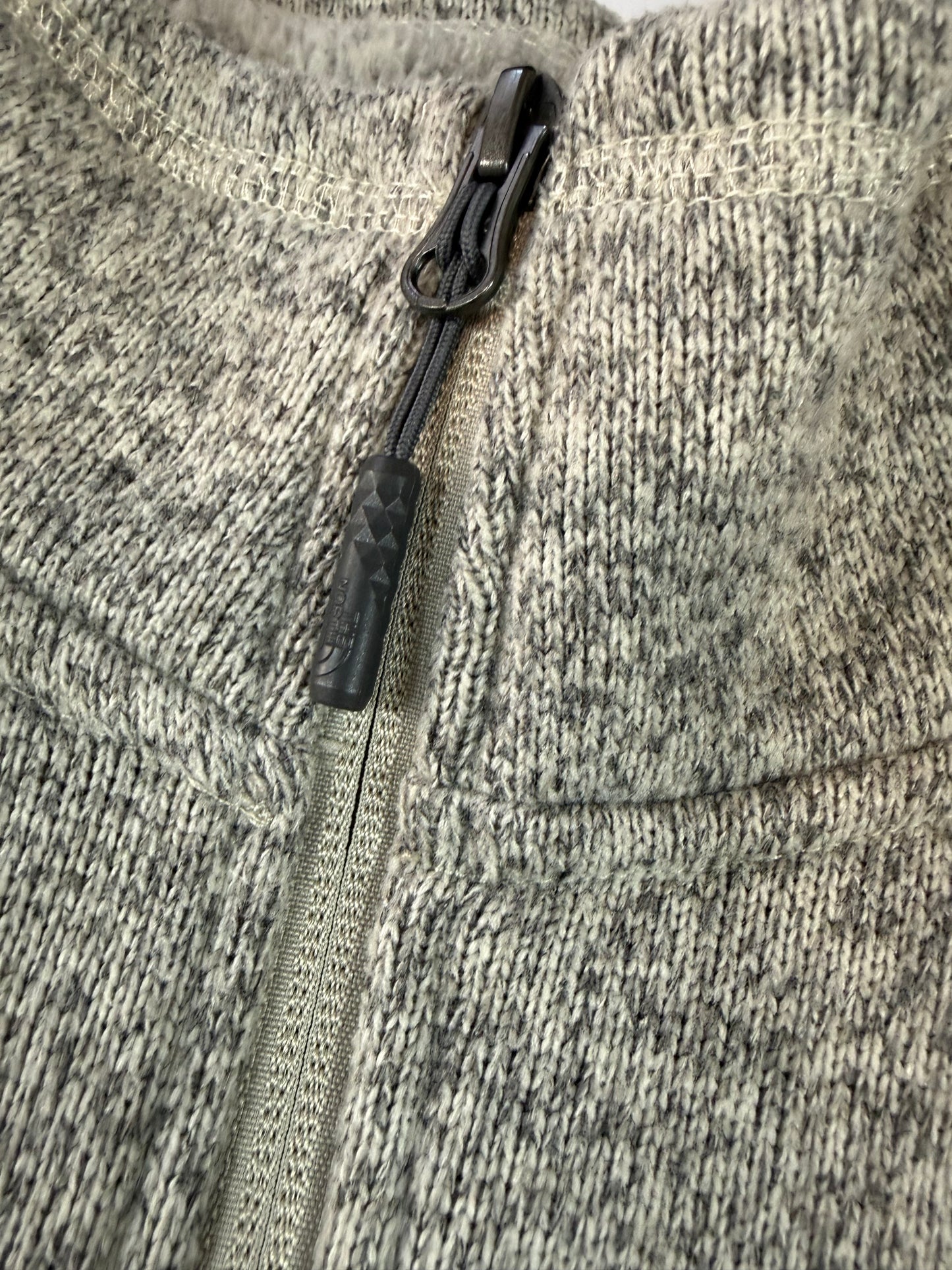 THE NORTH FACE ノースフェイス ハーフジップ フリース ジャケット メンズL グレー NF0A33R7 アウトドア