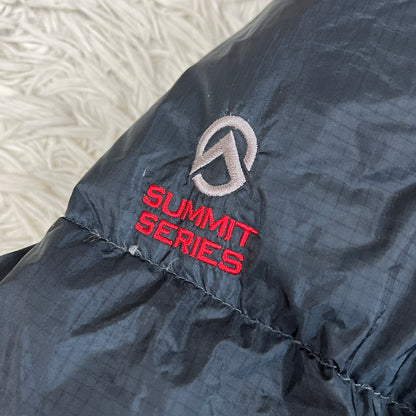 【THE NORTH FACE】700フィル サミットシリーズ ダウンジャケット ネイビー メンズM（95） WINDSTOPPER #1