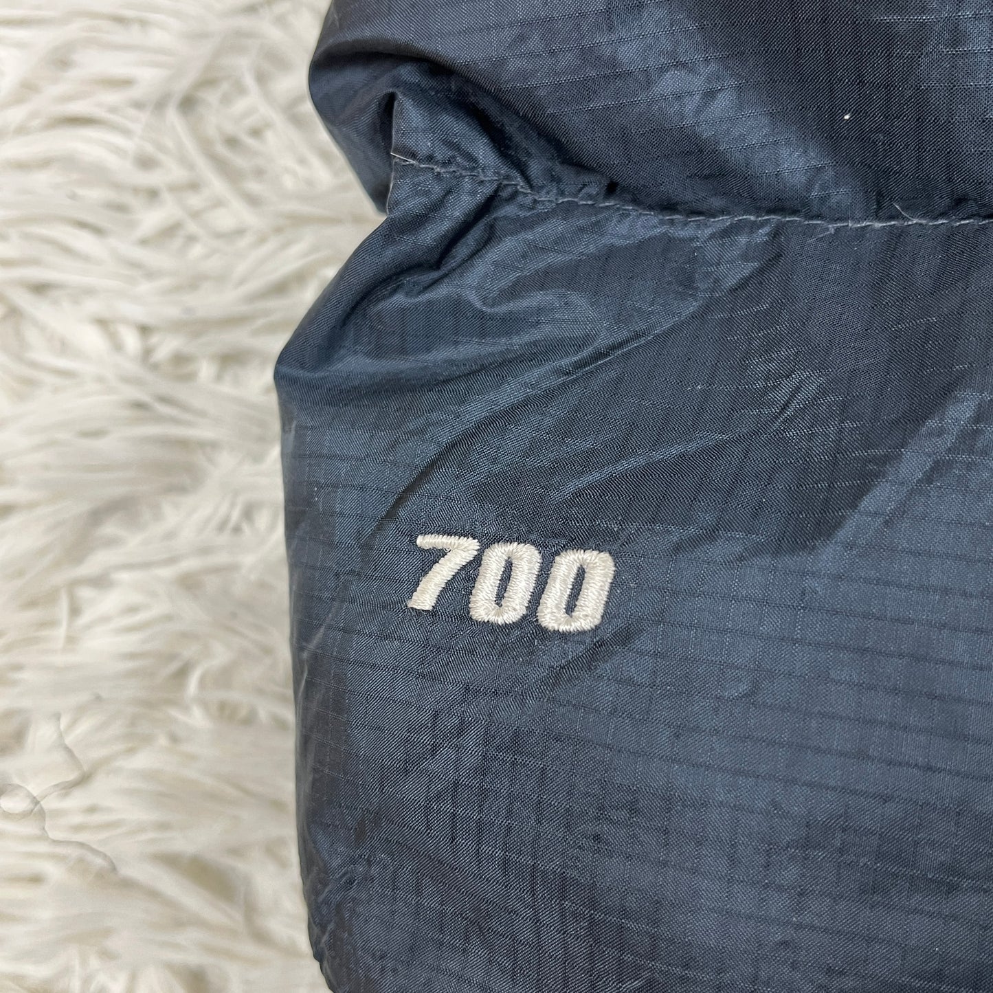 【THE NORTH FACE】700フィル サミットシリーズ ダウンジャケット ネイビー メンズM（95） WINDSTOPPER #1