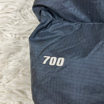 【THE NORTH FACE】700フィル サミットシリーズ ダウンジャケット ネイビー メンズM（95） WINDSTOPPER #1