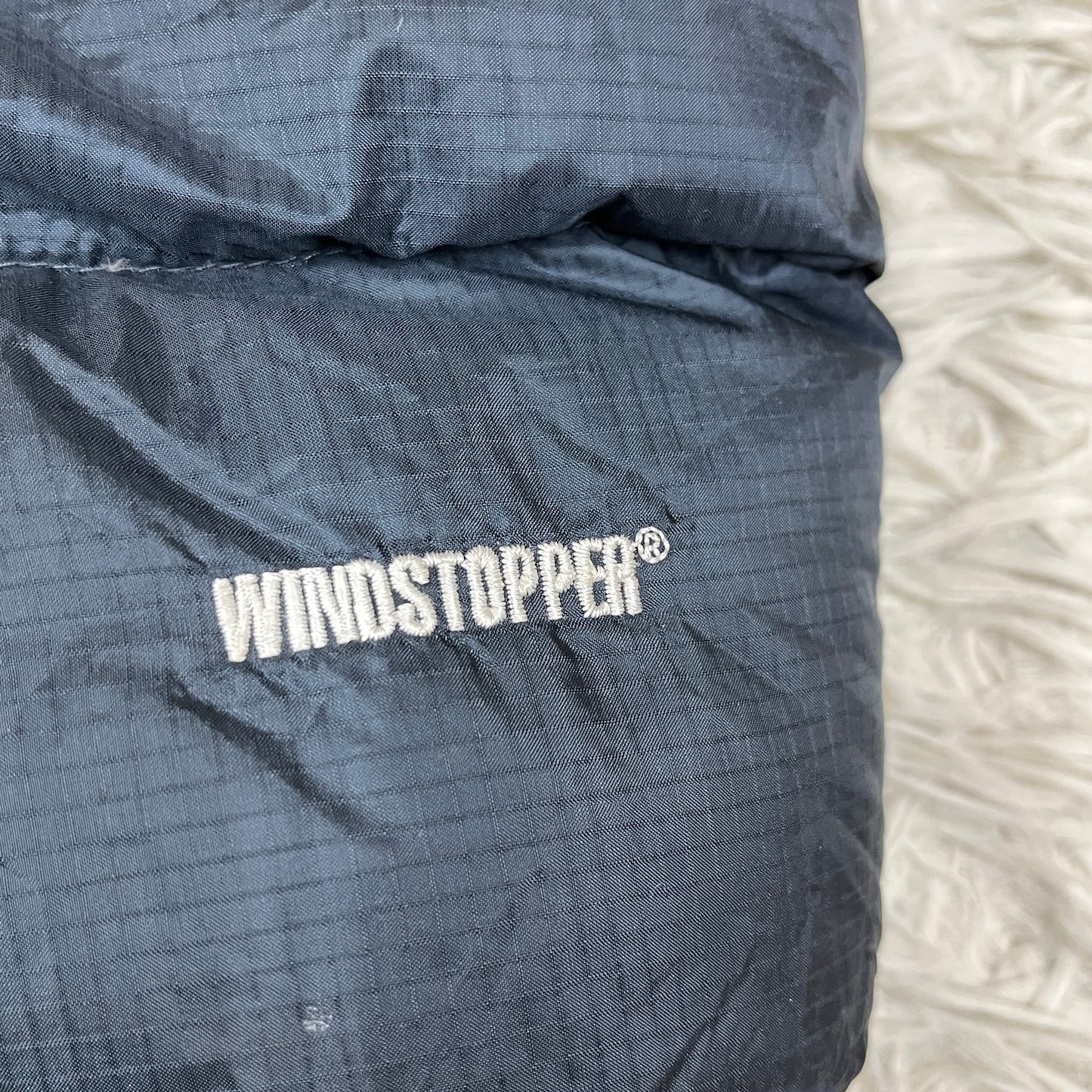 【THE NORTH FACE】700フィル サミットシリーズ ダウンジャケット ネイビー メンズM（95） WINDSTOPPER #1