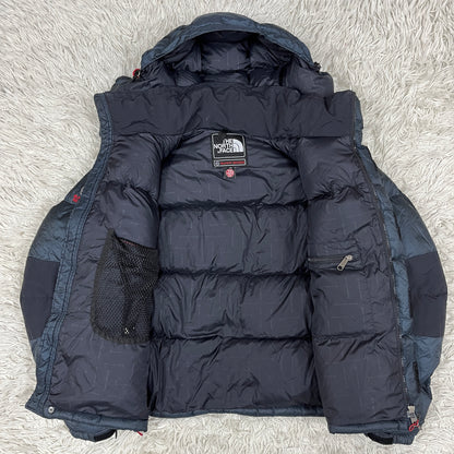 【THE NORTH FACE】700フィル サミットシリーズ ダウンジャケット ネイビー メンズM（95） WINDSTOPPER #1