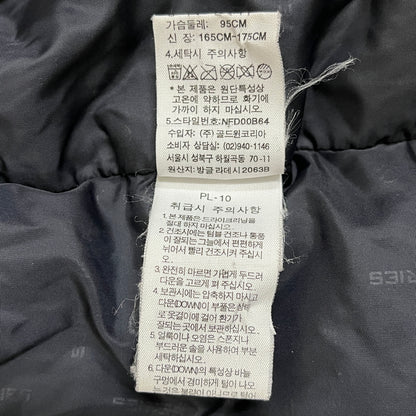 【THE NORTH FACE】700フィル サミットシリーズ ダウンジャケット ネイビー メンズM（95） WINDSTOPPER #1