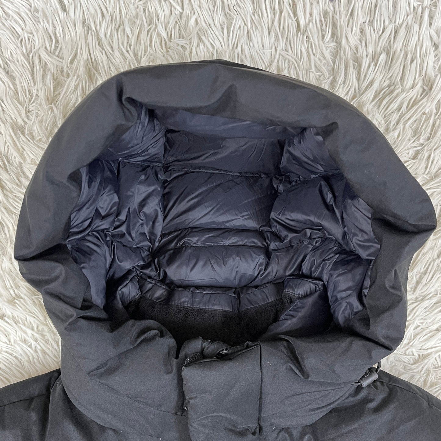THE NORTH FACE ロングダウンコート ブラック メンズ95(M)｜軽量・防寒・撥水／ベンチコート仕様