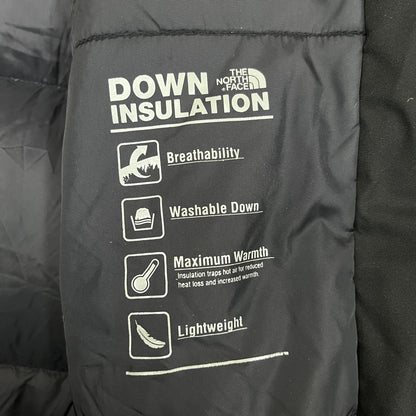 THE NORTH FACE ロングダウンコート ブラック メンズ95(M)｜軽量・防寒・撥水／ベンチコート仕様