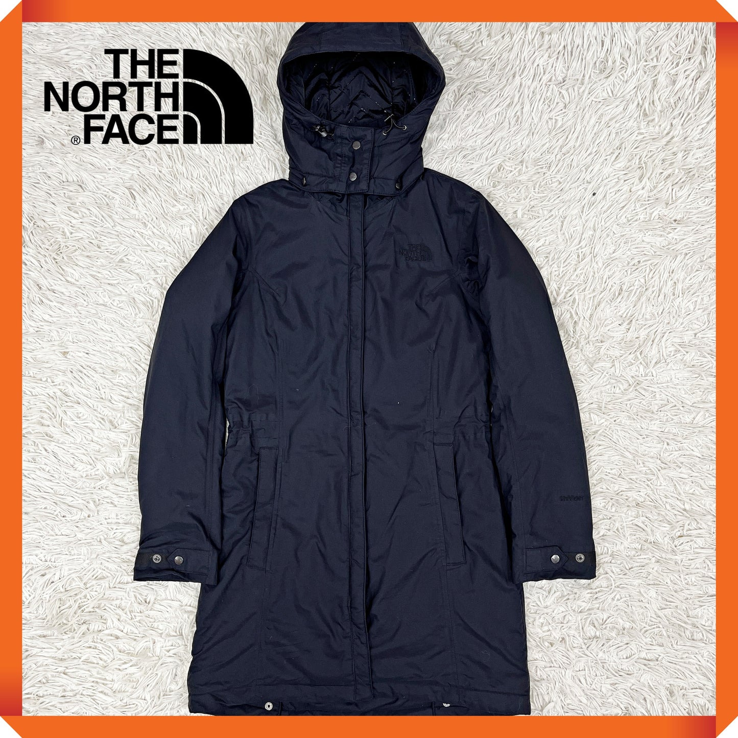 THE NORTH FACE（ザ・ノース・フェイス）ロングコート ハイベント 防寒 中綿コート ブラック レディース85(M) フード取外し可 #3