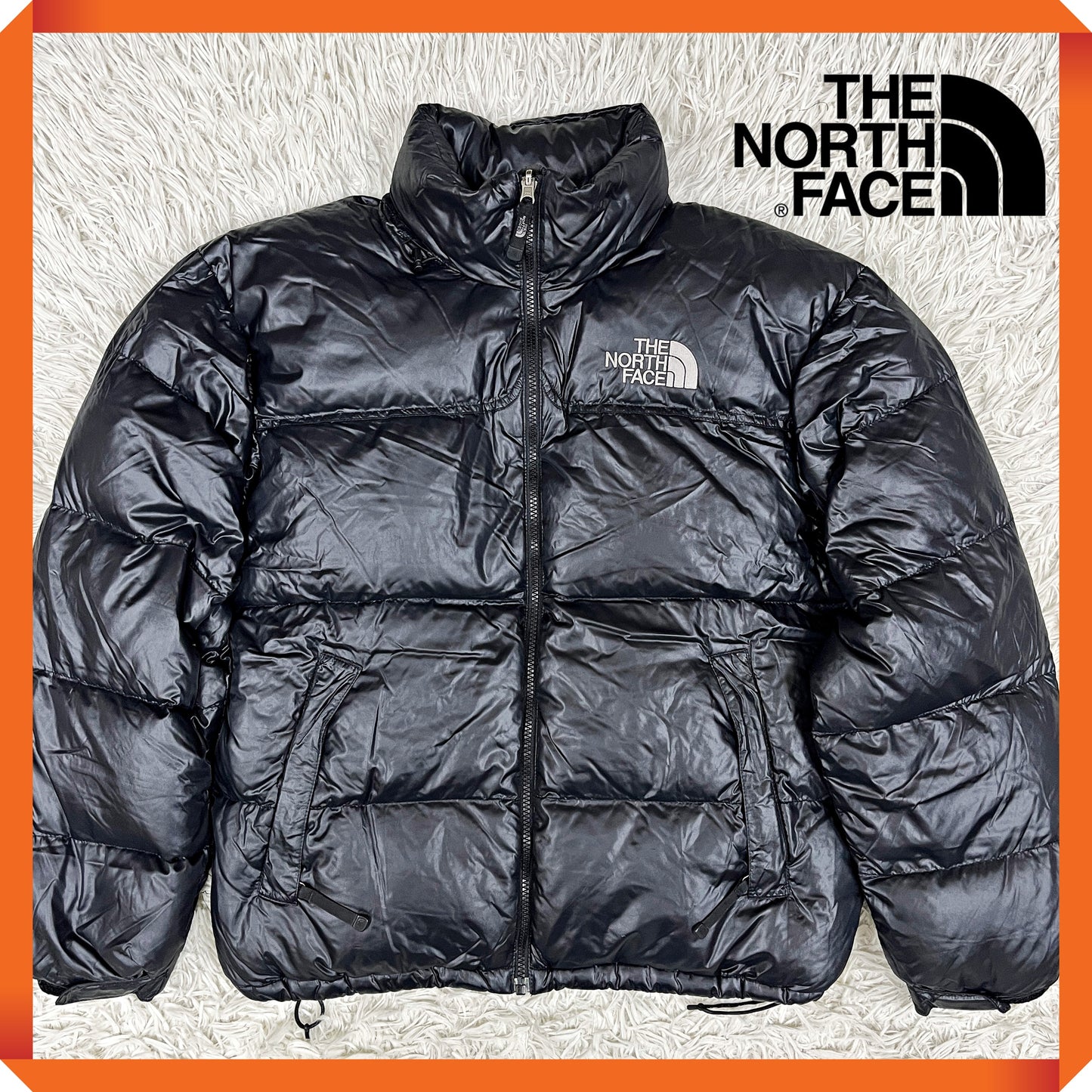 THE NORTH FACE（ザ・ノース・フェイス）700フィル ダウンジャケット ブラック メンズ95(M) 高品質グースダウン仕様 #4