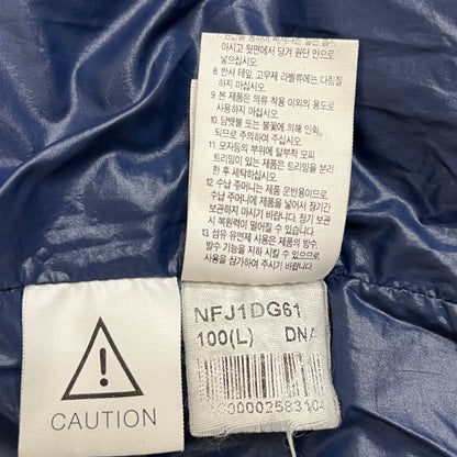 THE NORTH FACE（ザ・ノース・フェイス）ポカラダウンジャケット ネイビー メンズL（100）オリンピックロゴ／フード取り外し可／高機能防寒アウター #7