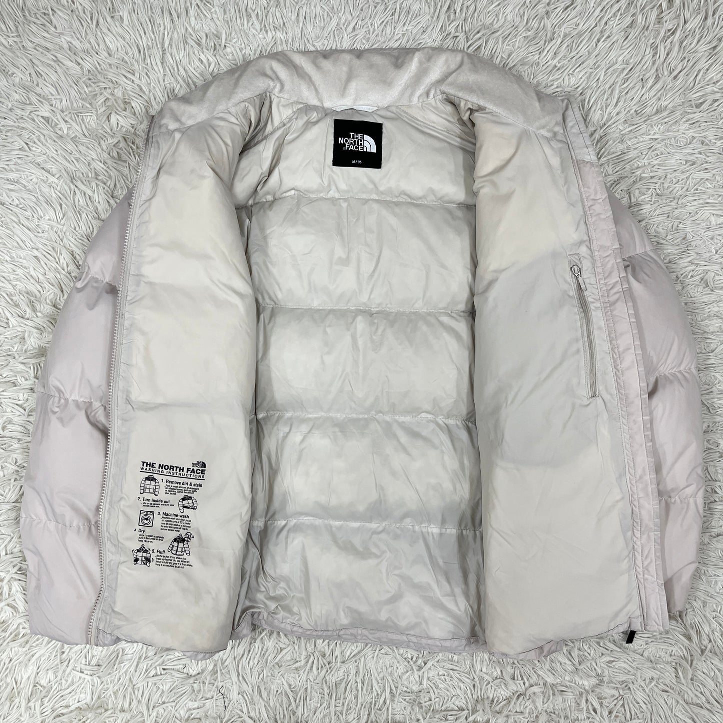 THE NORTH FACE（ザ・ノース・フェイス）Lofty Down Jacket／ロフティダウンジャケット クリームカラー メンズ Mサイズ(95) #9