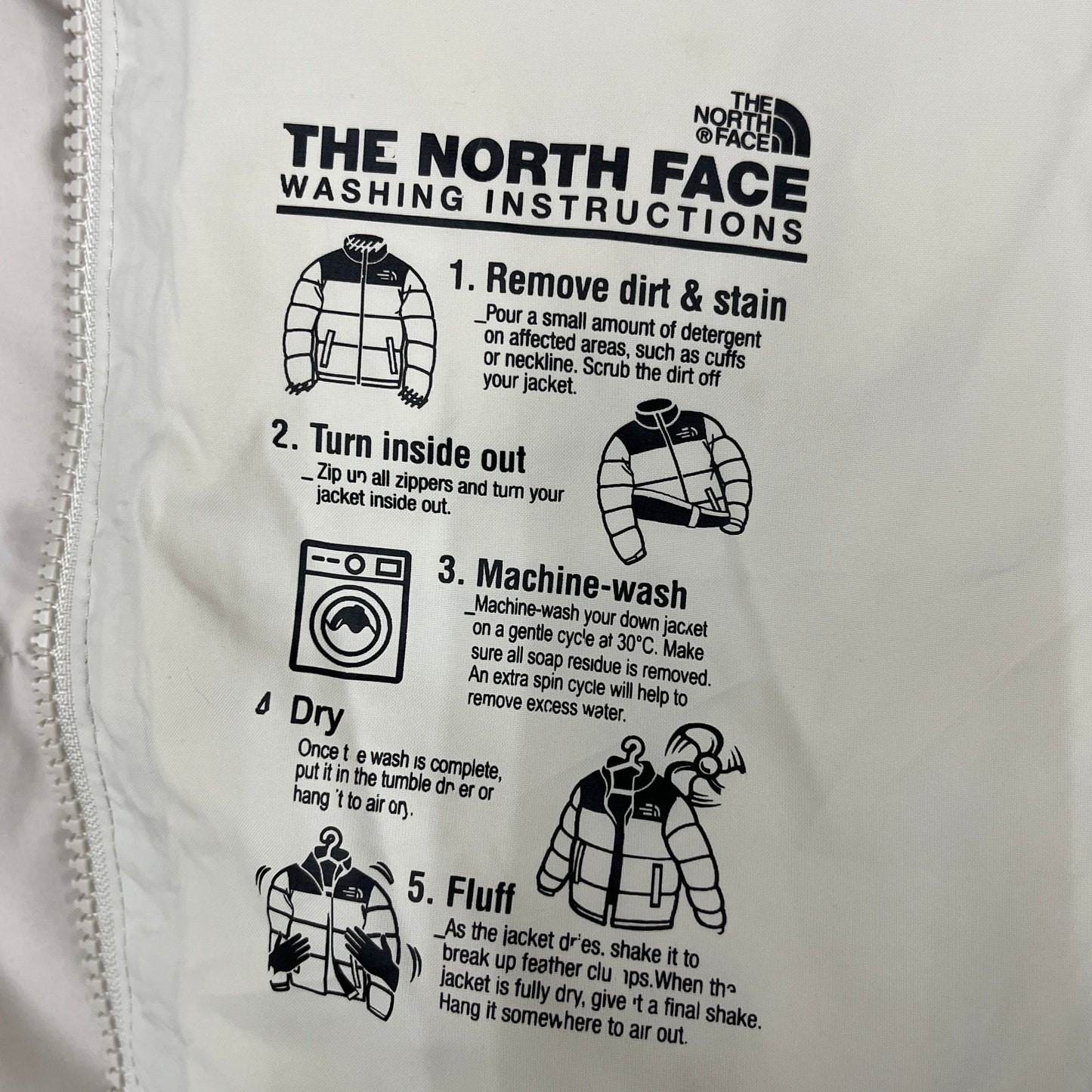 THE NORTH FACE（ザ・ノース・フェイス）Lofty Down Jacket／ロフティダウンジャケット クリームカラー メンズ Mサイズ(95) #9