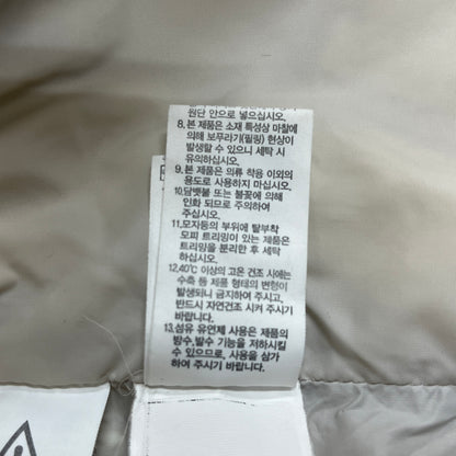 THE NORTH FACE（ザ・ノース・フェイス）Lofty Down Jacket／ロフティダウンジャケット クリームカラー メンズ Mサイズ(95) #9