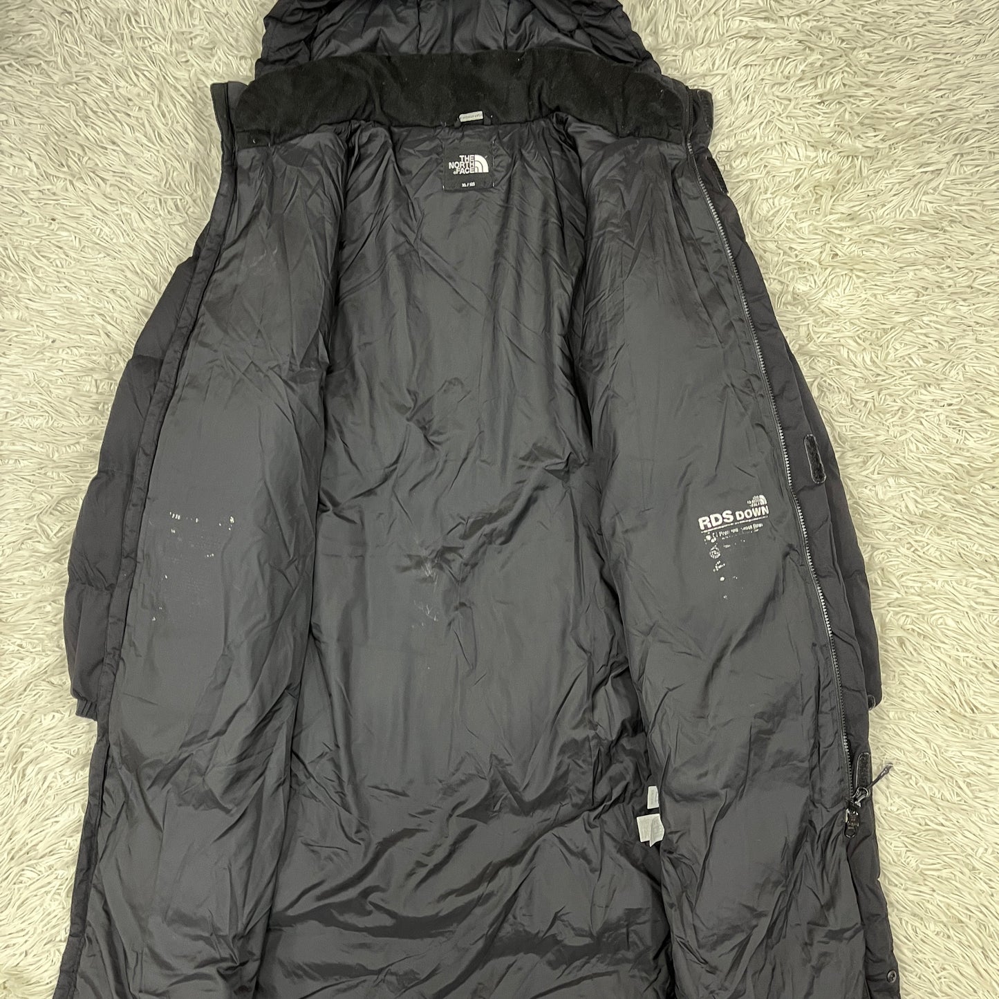 THE NORTH FACE（ザ・ノース・フェイス）RDSダウン ロングコート／メンズ ダウンジャケット ブラック XL（105）#10