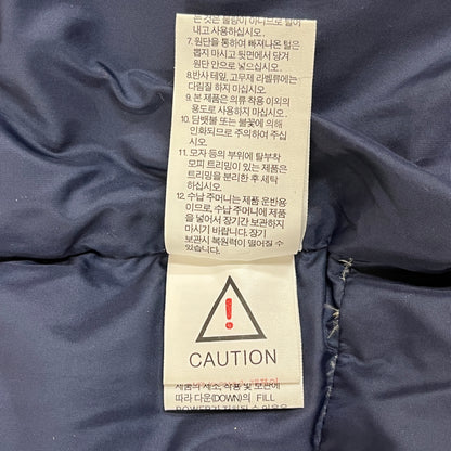 THE NORTH FACE（ザ・ノース・フェイス）700フィル ダウンジャケット メンズM（95）ブルー×ネイビー／フード着脱可 高品質グースダウン使用 #13