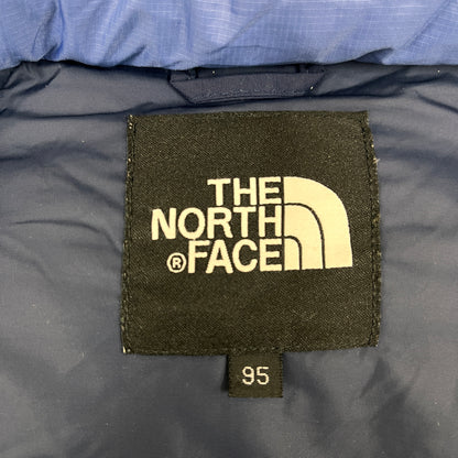 THE NORTH FACE（ザ・ノース・フェイス）700フィル ダウンジャケット メンズM（95）ブルー×ネイビー／フード着脱可 高品質グースダウン使用 #13