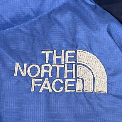 THE NORTH FACE（ザ・ノース・フェイス）700フィル ダウンジャケット メンズM（95）ブルー×ネイビー／フード着脱可 高品質グースダウン使用 #13