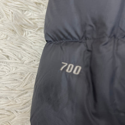THE NORTH FACE（ザ・ノース・フェイス）700フィル ダウンジャケット メンズL（100）ネイビー×グレー 高品質グースダウン仕様／保温性抜群 #14