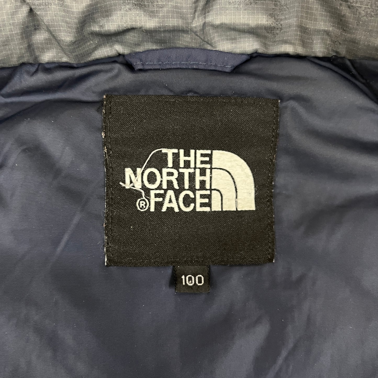 THE NORTH FACE（ザ・ノース・フェイス）700フィル ダウンジャケット メンズL（100）ネイビー×グレー 高品質グースダウン仕様／保温性抜群 #14