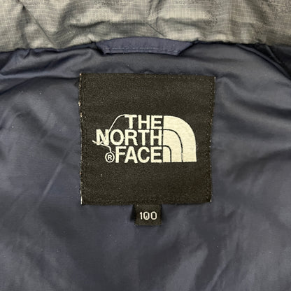 THE NORTH FACE（ザ・ノース・フェイス）700フィル ダウンジャケット メンズL（100）ネイビー×グレー 高品質グースダウン仕様／保温性抜群 #14