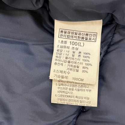 THE NORTH FACE（ザ・ノース・フェイス）700フィル ダウンジャケット メンズL（100）ネイビー×グレー 高品質グースダウン仕様／保温性抜群 #14