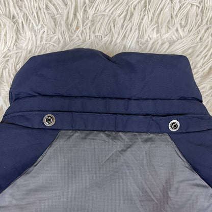 THE NORTH FACE（ザ・ノース・フェイス）700フィル ダウンジャケット メンズL（100）ネイビー×グレー 高品質グースダウン仕様／保温性抜群 #14