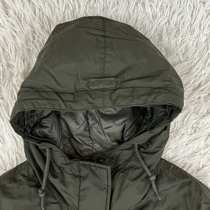 THE NORTH FACE（ザ・ノース・フェイス）ロングダウンコート メンズS（85）カーキ／フード付き・軽量・高保温モデル #15