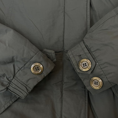 THE NORTH FACE（ザ・ノース・フェイス）ロングダウンコート メンズS（85）カーキ／フード付き・軽量・高保温モデル #15