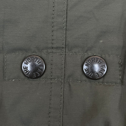 THE NORTH FACE（ザ・ノース・フェイス）ロングダウンコート メンズS（85）カーキ／フード付き・軽量・高保温モデル #15