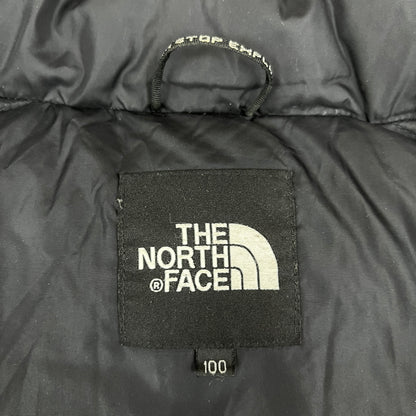 THE NORTH FACE ヌプシ ダウンジャケット 700フィル ネイビー×ブラック メンズL（100）高保温 防寒 アウター ノースフェイス #19