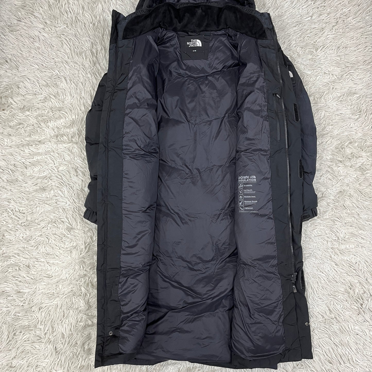 THE NORTH FACE ロングダウンコート ブラック メンズ S (90) | 洗濯可能ダウン / 高保温 / エコ素材採用 #20
