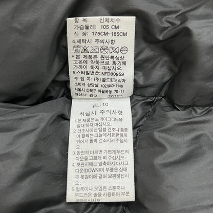 THE NORTH FACE（ザ・ノース・フェイス）SUMMIT SERIES ヌプシ 800フィル ダウンジャケット メンズXL ブラック #21