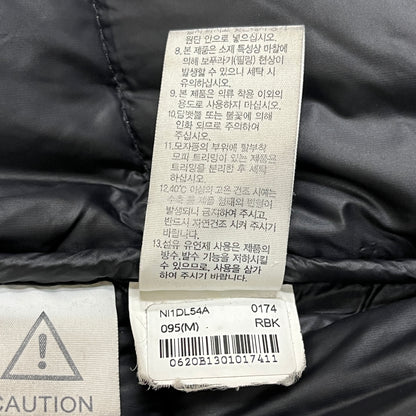 THE NORTH FACE（ザ・ノース・フェイス）ダウンジャケット ブラック メンズM 95 RDS認証ダウン使用 #22