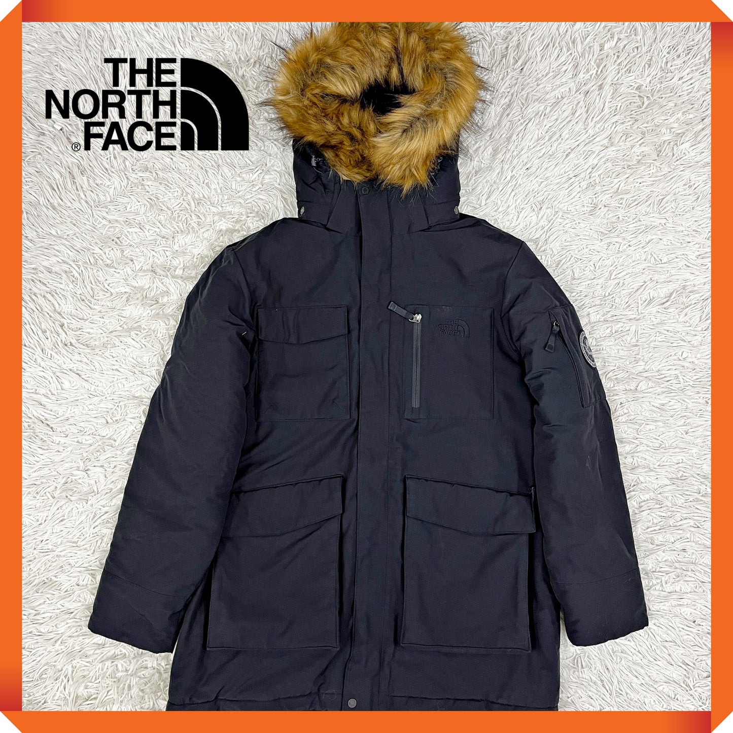 THE NORTH FACE（ザ・ノース・フェイス）McMurdo VX ACTIVE ダウンジャケット ブラック メンズXL 105／ファー取外し可 #23