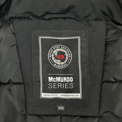 THE NORTH FACE（ザ・ノース・フェイス）McMurdo VX ACTIVE ダウンジャケット ブラック メンズXL 105／ファー取外し可 #23