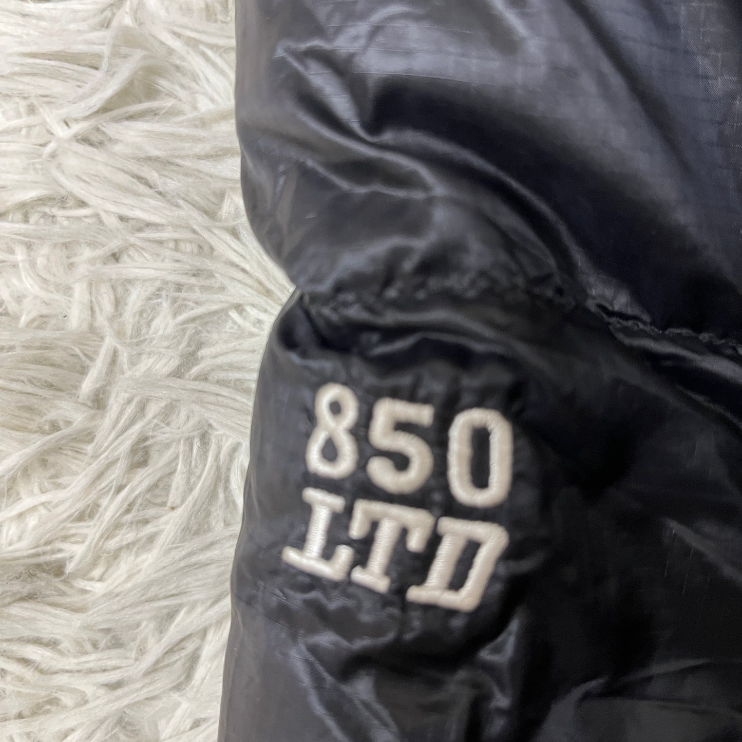 THE NORTH FACE（ザ・ノース・フェイス）SUMMIT SERIES 850 LTD ダウンジャケット メンズM 95 ブラック／左袖補修あり #26