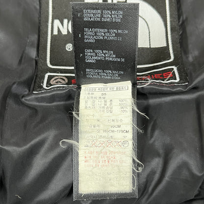 THE NORTH FACE（ザ・ノース・フェイス）SUMMIT SERIES 850 LTD ダウンジャケット メンズM 95 ブラック／左袖補修あり #26