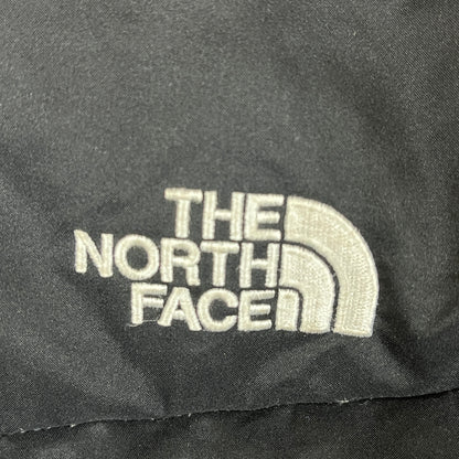 THE NORTH FACE（ザ・ノース・フェイス）ダウンコート DRYVENT キッズ140 ブラック／右袖下補修・汚れあり #27