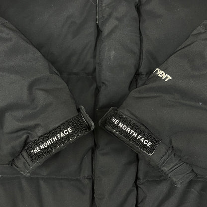 THE NORTH FACE（ザ・ノース・フェイス）ダウンコート DRYVENT キッズ140 ブラック／右袖下補修・汚れあり #27