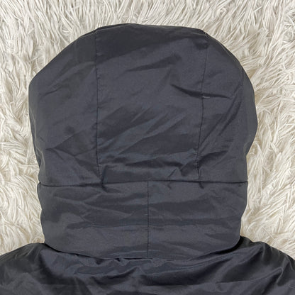 THE NORTH FACE（ザ・ノース・フェイス）ダウンコート DRYVENT キッズ140 ブラック／右袖下補修・汚れあり #27