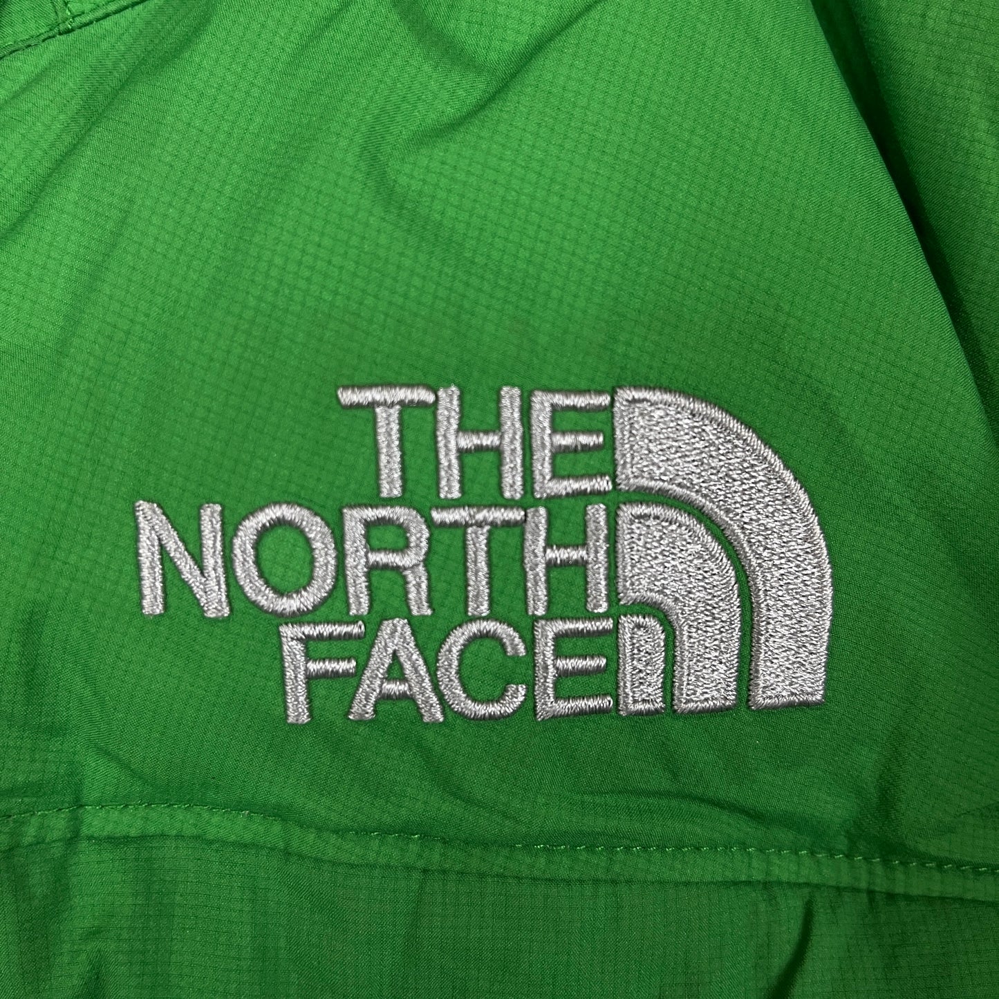 THE NORTH FACE（ザ・ノース・フェイス）ヒマラヤンパーカー サミットシリーズ 800フィル メンズXS グリーン／両袖汚れあり WINDSTOPPER仕様 #28